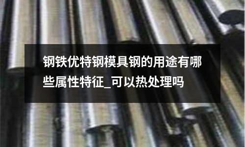 鋼鐵優特鋼模具鋼的用途有哪些屬性特征_可以熱處理嗎
