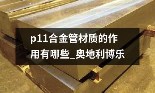 p11合金管材質的作用有哪些_奧地利博樂