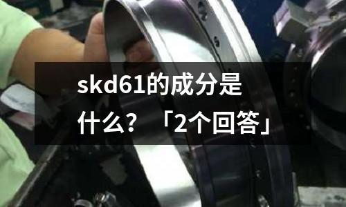 skd61的成分是什么？「2個回答」