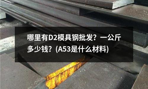 哪里有D2模具鋼批發(fā)?一公斤多少錢?(A53是什么材料)