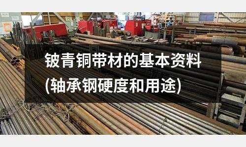 鈹青銅帶材的基本資料(軸承鋼硬度和用途)