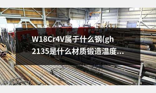 W18Cr4V屬于什么鋼(gh2135是什么材質(zhì)鍛造溫度)