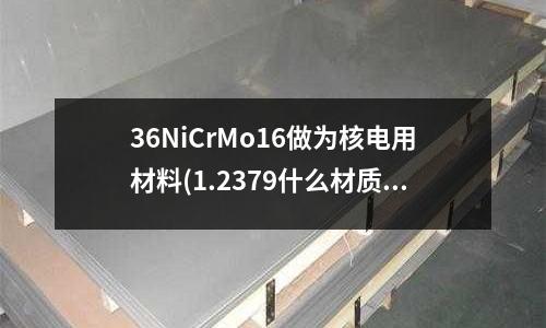 36NiCrMo16做為核電用材料(1.2379什么材質)