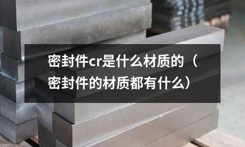 密封件cr是什么材質的(密封件的材質都有什么)