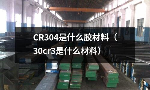 CR304是什么膠材料(30cr3是什么材料)