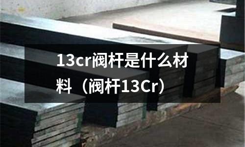 13cr閥桿是什么材料（閥桿13Cr）