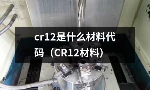 cr12是什么材料代碼（CR12材料）