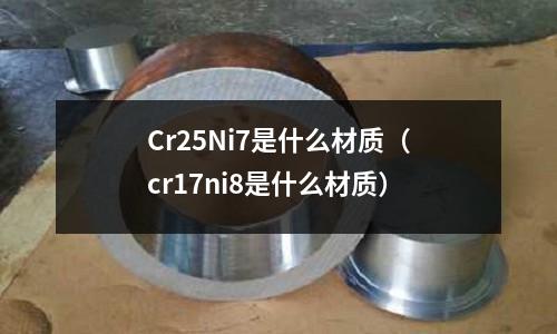 Cr25Ni7是什么材質(cr17ni8是什么材質)