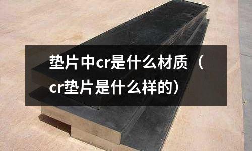 墊片中cr是什么材質（cr墊片是什么樣的）