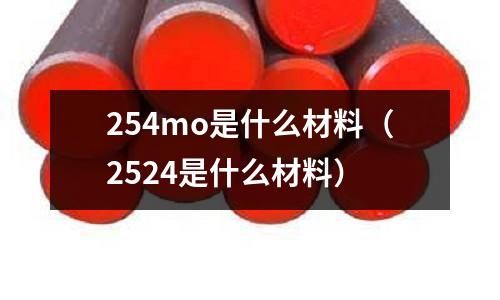 254mo是什么材料（2524是什么材料）