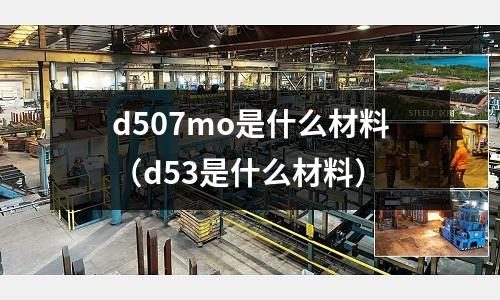 d507mo是什么材料（d53是什么材料）