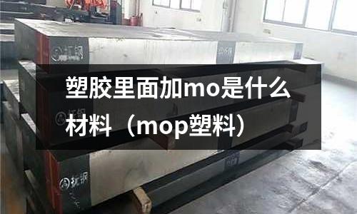 塑膠里面加mo是什么材料(mop塑料)