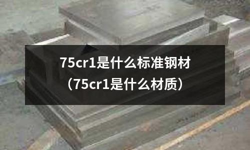 75cr1是什么標(biāo)準(zhǔn)鋼材（75cr1是什么材質(zhì)）