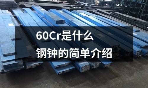 60Cr是什么鋼鐘的簡單介紹