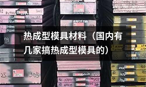熱成型模具材料（國內(nèi)有幾家搞熱成型模具的）