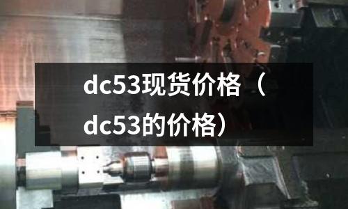 dc53現貨價格（dc53的價格）