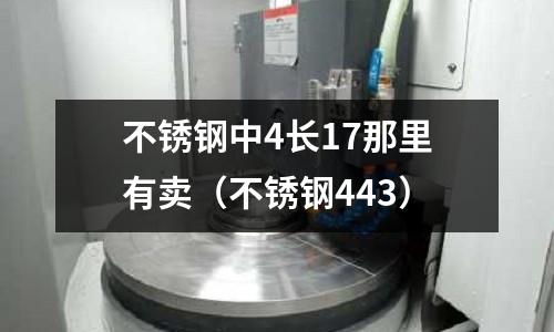 不銹鋼中4長17那里有賣(不銹鋼443)