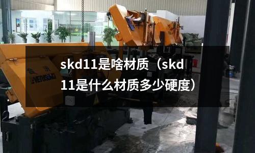 skd11是啥材質（skd11是什么材質多少硬度）