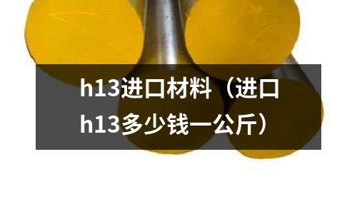 h13進口材料（進口h13多少錢一公斤）