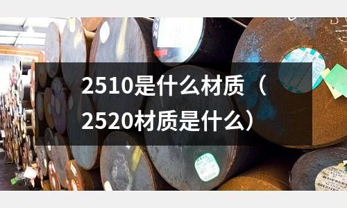 2510是什么材質（2520材質是什么）