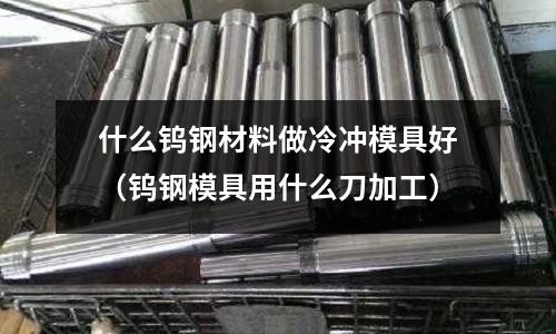 什么鎢鋼材料做冷沖模具好(鎢鋼模具用什么刀加工)