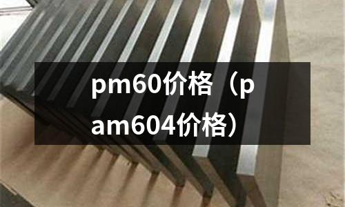 pm60價(jià)格(pam604價(jià)格)