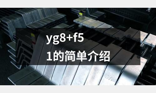 yg8+f51的簡單介紹