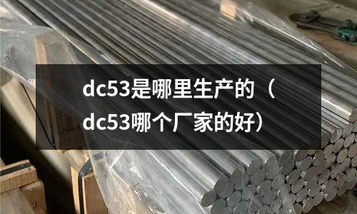 dc53是哪里生產的（dc53哪個廠家的好）