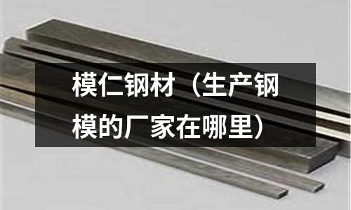 模仁鋼材（生產鋼模的廠家在哪里）