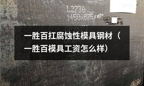 一勝百扛腐蝕性模具鋼材（一勝百模具工資怎么樣）