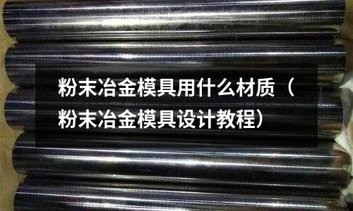 粉末冶金模具用什么材質（粉末冶金模具設計教程）