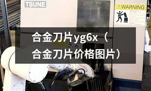 合金刀片yg6x（合金刀片價格圖片）