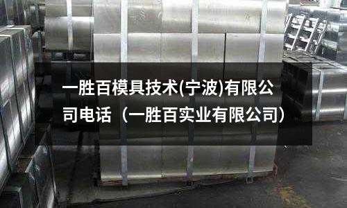一勝百模具技術(寧波)有限公司電話（一勝百實業有限公司）