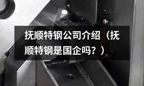 撫順特鋼公司介紹（撫順特鋼是國(guó)企嗎？）