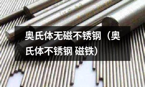 奧氏體無磁不銹鋼(奧氏體不銹鋼 磁鐵)