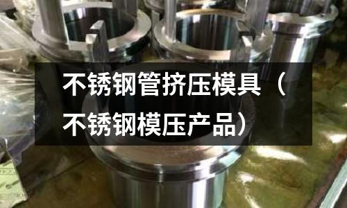 不銹鋼管擠壓模具(不銹鋼模壓產品)