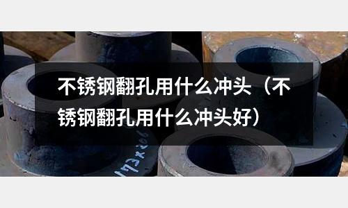 不銹鋼翻孔用什么沖頭（不銹鋼翻孔用什么沖頭好）