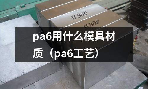 pa6用什么模具材質（pa6工藝）
