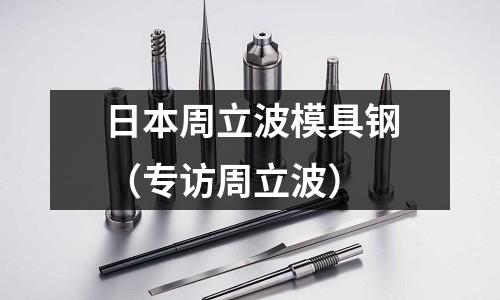 日本周立波模具鋼（專訪周立波）