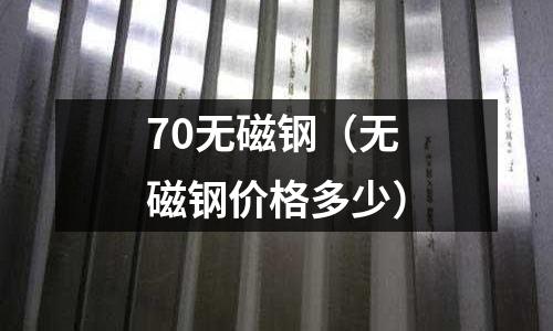 70無磁鋼(無磁鋼價格多少)