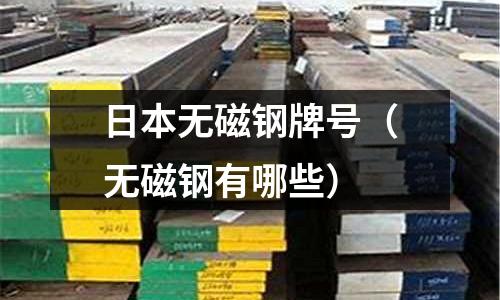 日本無磁鋼牌號(無磁鋼有哪些)