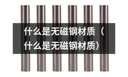什么是無磁鋼材質(什么是無磁鋼材質)