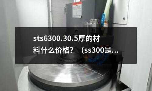sts6300.30.5厚的材料什么價格？（ss300是什么材料）