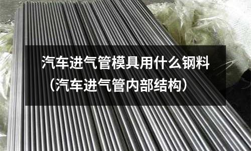 汽車進氣管模具用什么鋼料（汽車進氣管內部結構）