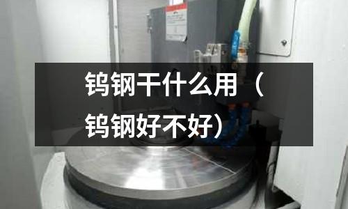 鎢鋼干什么用（鎢鋼好不好）