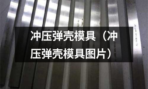 沖壓彈殼模具(沖壓彈殼模具圖片)