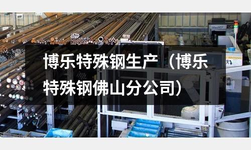 博樂特殊鋼生產（博樂特殊鋼佛山分公司）