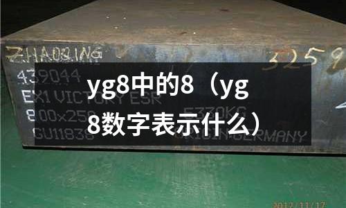 yg8中的8(yg8數(shù)字表示什么)