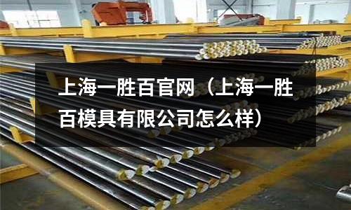 上海一勝百官網(wǎng)(上海一勝百模具有限公司怎么樣)