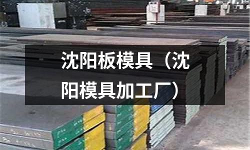沈陽板模具(沈陽模具加工廠)